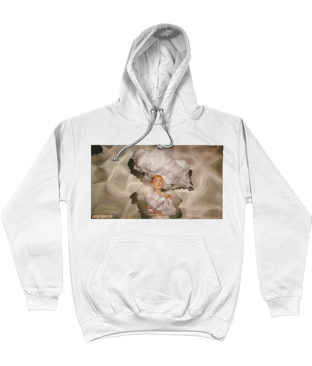 Weightless Artwork Hoodie - White